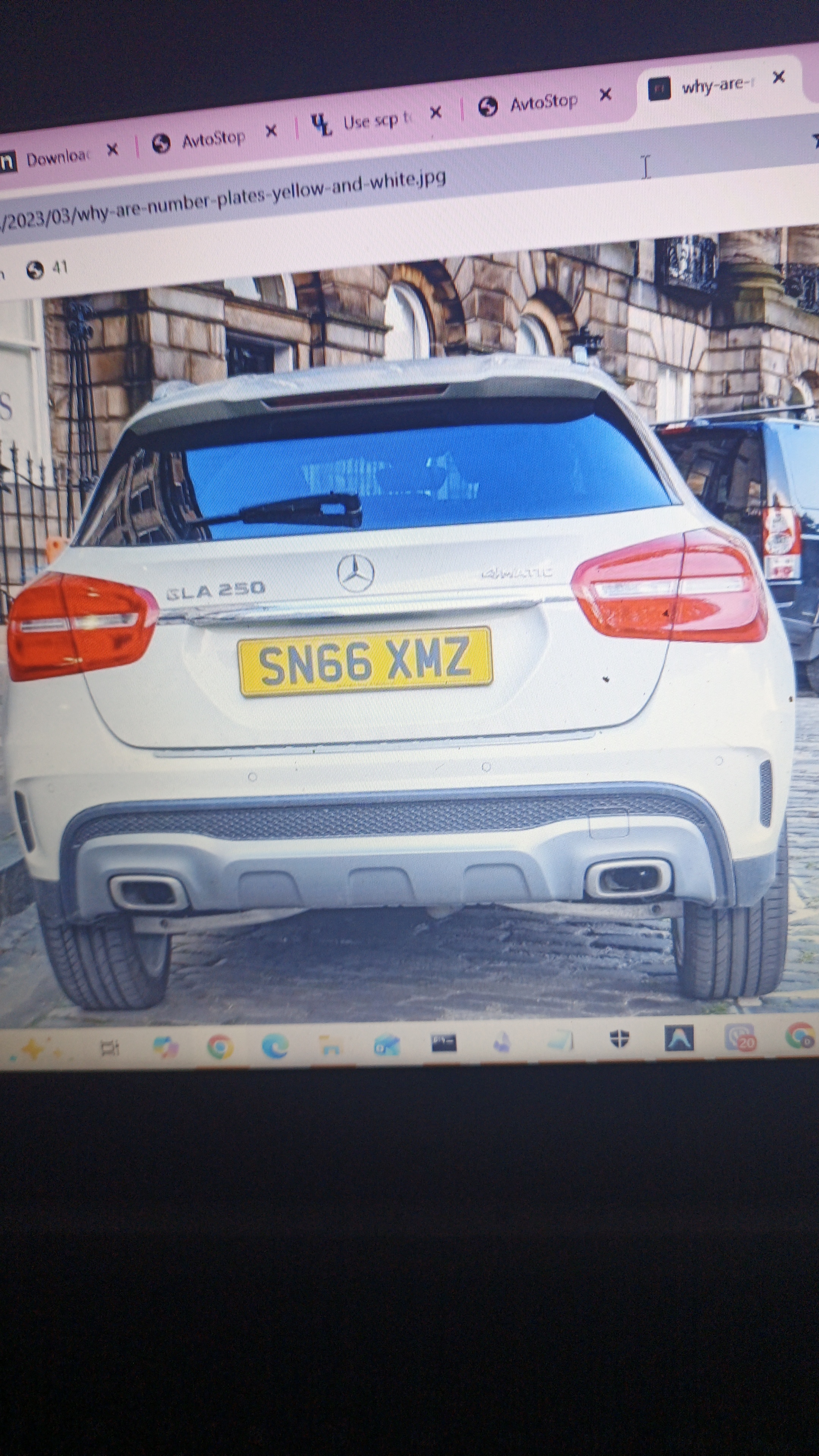 Registration Plate Photo